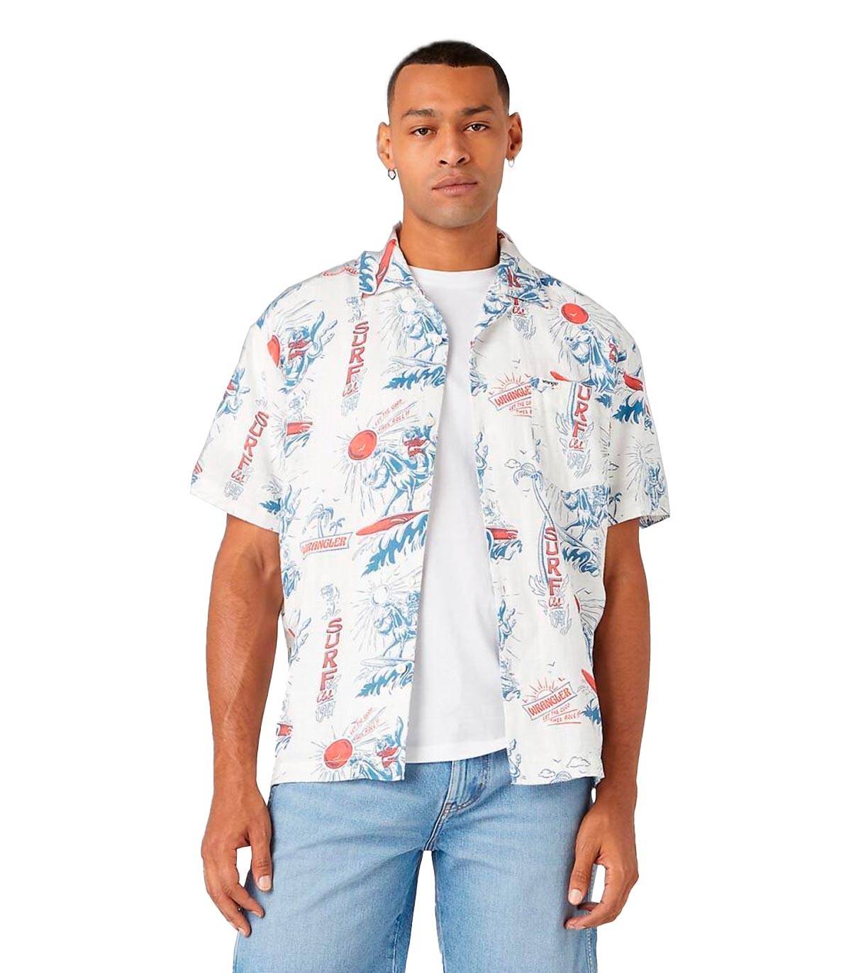 Wrangler - Camisas 1 Pkt Resort Shirt Worn W