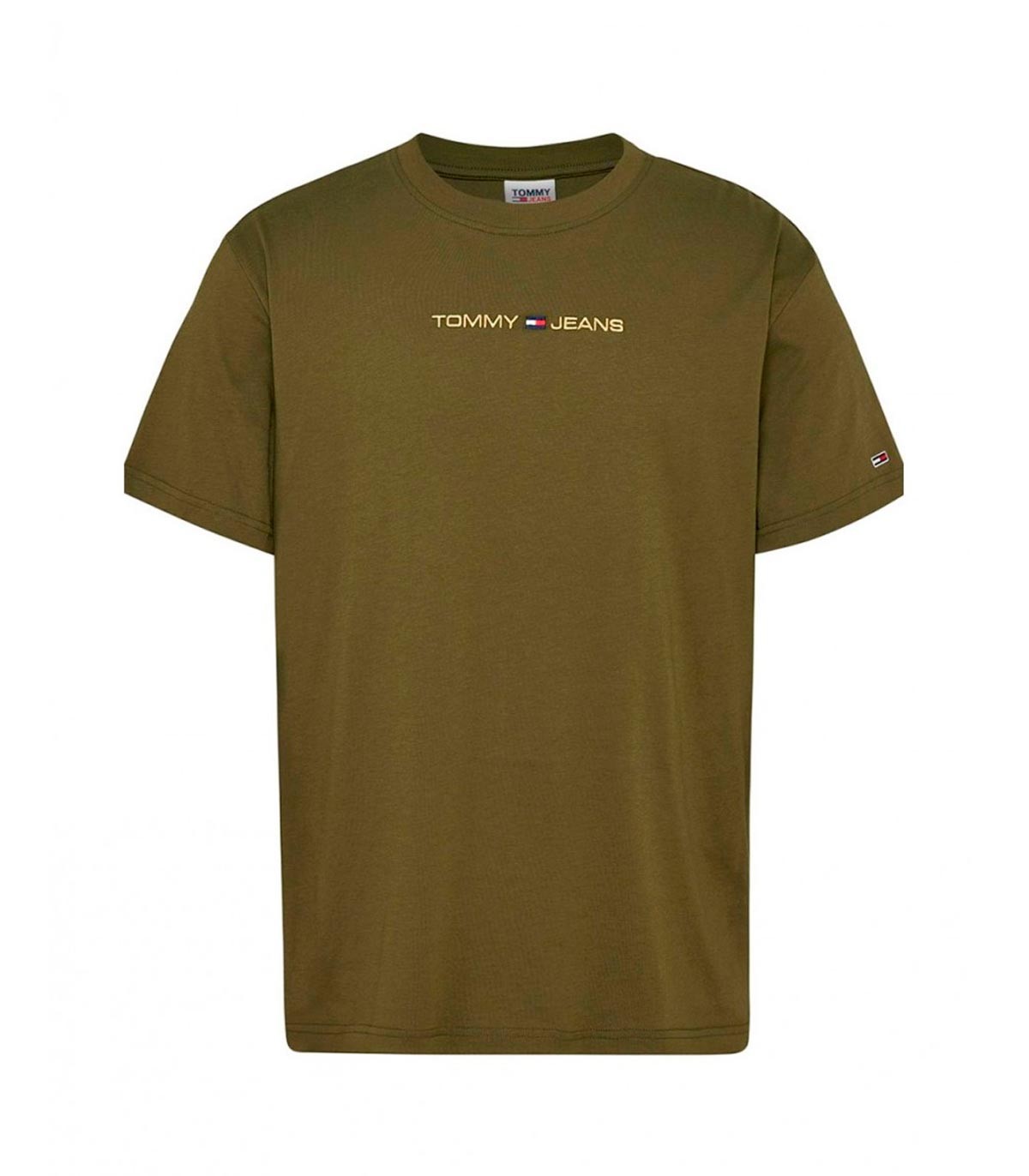 Tee Clsc - Linear Tjm Gold Hilfiger Camisetas Tommy