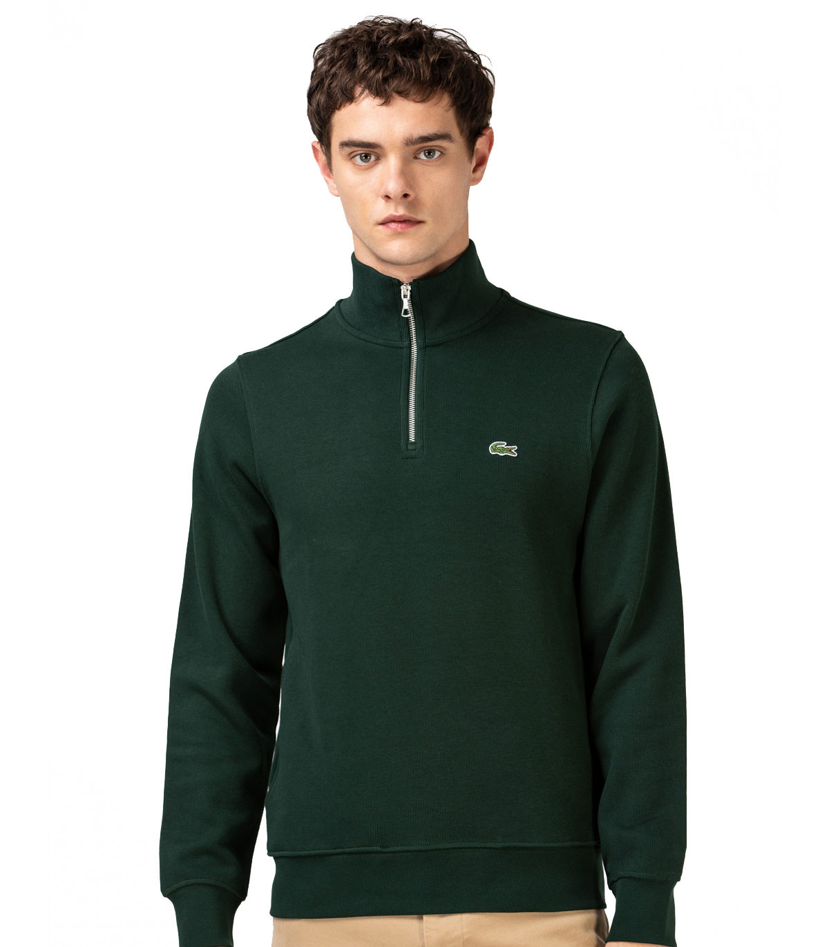 Lacoste - Sudadera Hombre Verde - Stand-up