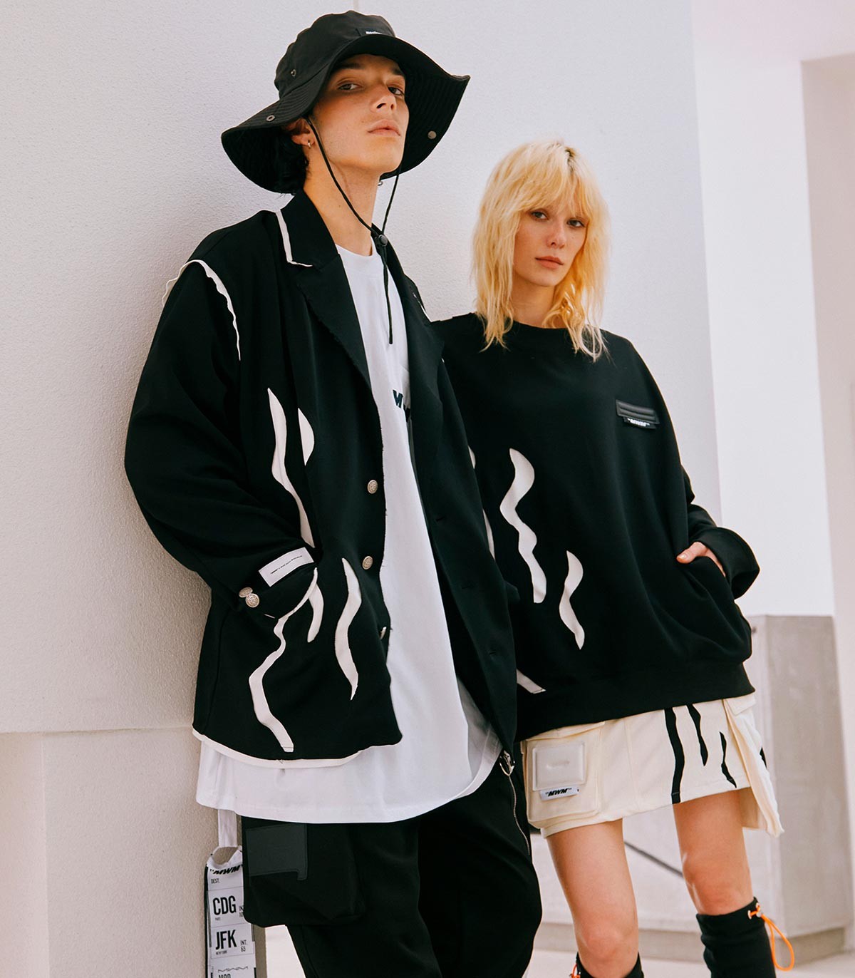 Mod Wave Movement - Sudadera Scratch Design Sweatshirt